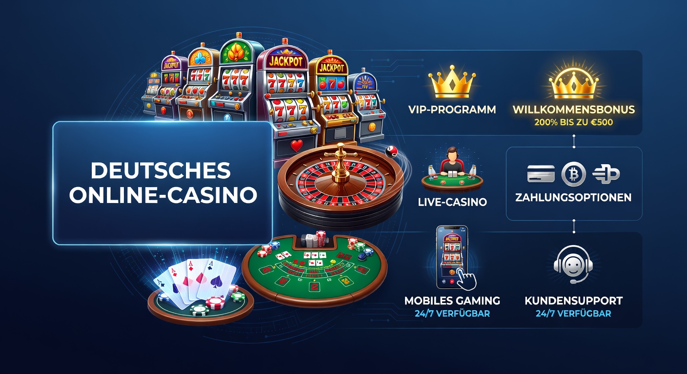 Übersicht über mobile Casino-Plattformen mit Slots und Live-Tischen in Deutschland