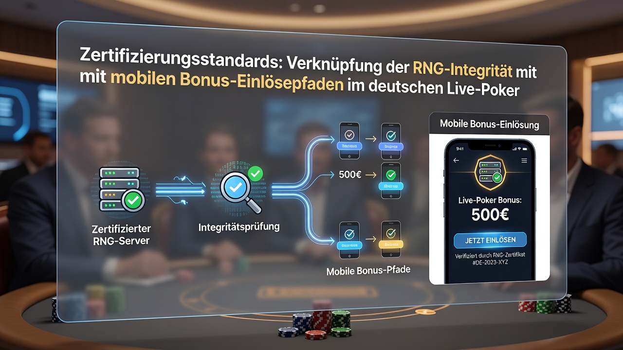 Mobile Bonus-Einlösung mit zertifizierten RNG-Systemen in deutschen Poker- und Roulette-Spielen