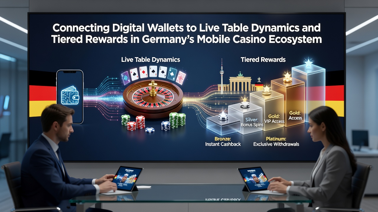 Digitale Wallets verbinden sich mit Live-Tischspielen und Belohnungssystemen in deutschen mobilen Casinos