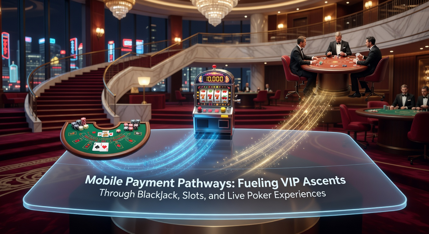 VIP-Aufstiegsprozess mit mobilen Zahlungen in Slots und Live-Poker