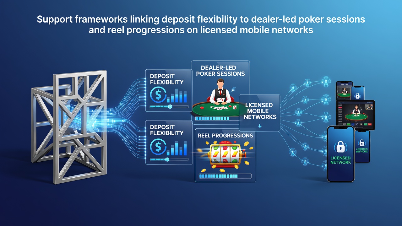 Support-Frameworks und mobile Casino-Netzwerke in Deutschland
