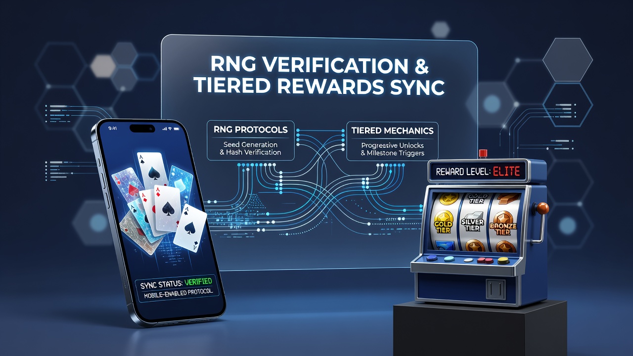 Darstellung mobiler Casino-Plattformen mit RNG-Integration und gestaffelten Belohnungssystemen