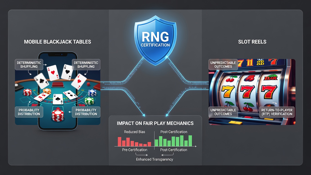 Mobile Slot-Reels mit zertifizierten Zufallsgeneratoren